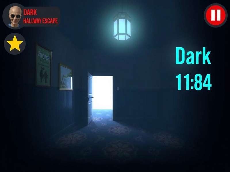 Dark Hallway Escape Gameplay in India